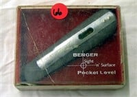 Berger Sight 'N' Surface Pocket Level