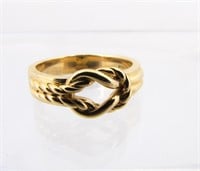 Rony T 14K Yellow Gold Knot Fashion Ring