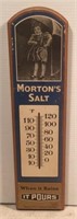 Morton Salt Wood Thermometer
