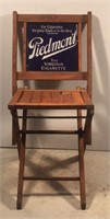 Piedmont Cigarettes Wooden Chair