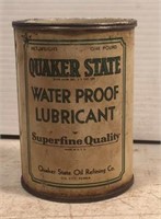 Quaker State Rubber Can