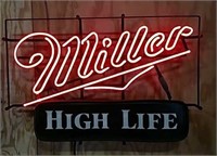 Miller High Life neon