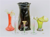 Group Six Art Glass Items