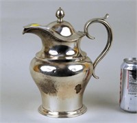 Boston Coin Silver Lidded Pitcher