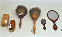 Six American Country Personal Wood Items