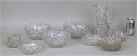 Group Cut Glass Items