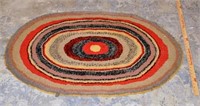 Oval Hooked Rug