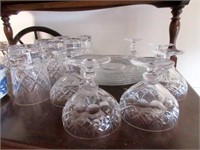 Lot of Various Early Glassware