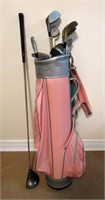 Quality Golf Bag with Various Clubs