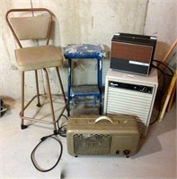 Lot of Various Retro Home Appliances