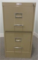 Metal Commodore 2 Drawer Filing Cabinet