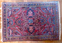 Hand Knotted Herat Rug