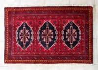 Hand Knotted Herat Rug