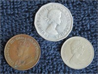 COINS CANADA 1927/1961/1974