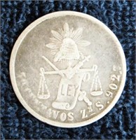 COIN REPUBLICA MEXICANA 1881