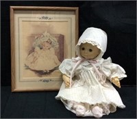 1969 Baby Doll with Framed Portrait - 9C