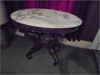 Marble Top Antique Table