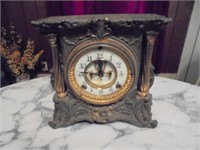 Ansoia Brass Mantel Clock