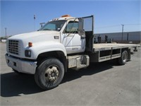 2001 GMC C6500 S/A Flatbed Truck