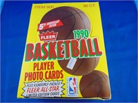 1990-91 Fleer Basketball Player Photo Cards