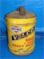 Vintage Irving Velco Oil Can
