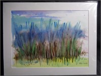 Art in a matted Frame Signed B.Lee 2008