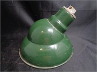 Green Porcelain Light Shade Industrial Metal Lamp