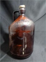 40's-50's Vintage Brown Clorox Bottle/Jug with Cap