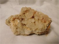 Mineral cabinet sample of Euhedral quartz crystals