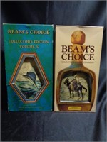 2 Beam's Choice Decanters
