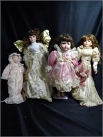 Lot #2 of Collectible Dolls