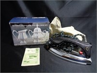 Electric Iron and Sugar n Creamer Set