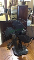 Antique table fan by the Emerson Seabreeze model