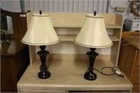 2 Table Lamps 25H