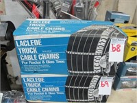 TRUCK CABLE CHAINS FOR RADIAL & BIAS TIRES