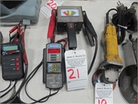 LOT, BATTERY LOAD TESTER & BATTERY ANALYZER