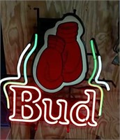 Budweiser boxing neon sign works