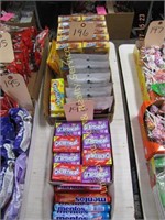 1 Flat & 2 Display Boxes Of Mixed Candy