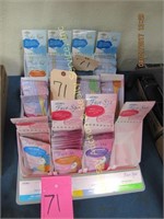 3 displays Andrea Face/Foot/Body Spa packets