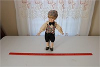 Boy Doll with Cap and Vest