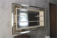 Vintage Mirrored Shadow Box