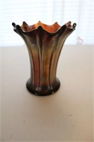 Beautiful Northwood Carnival Glass Vase
