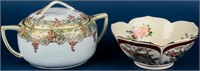 Vintage Japan Nippon & Satsuma Pottery Bowls