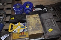 3 TOOL BOXES AND 3 NUT AND BOLTS
