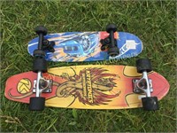 Pair of skate boards