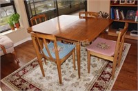 Walter Wabash Dining Table & Honerich Chairs