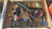 Box of misc. shop tools