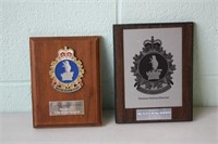 2 Military Award Plaques