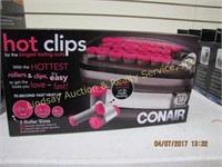 Conair hot clips rollers 3 sizes