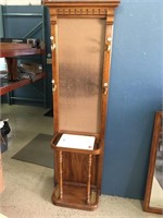 Old coat rack table